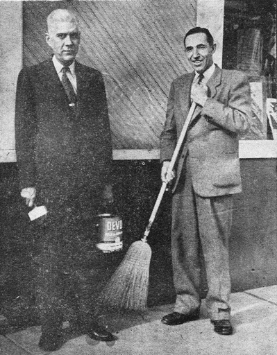 George Omohundro and William Robert Pitts, April 1958